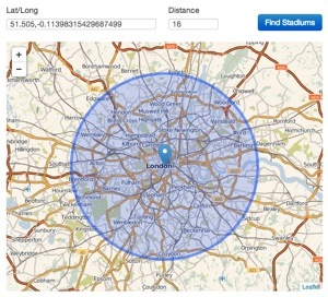 Leaflet JS: Resizing a map to keep a circle diameter inside it | Mark ...