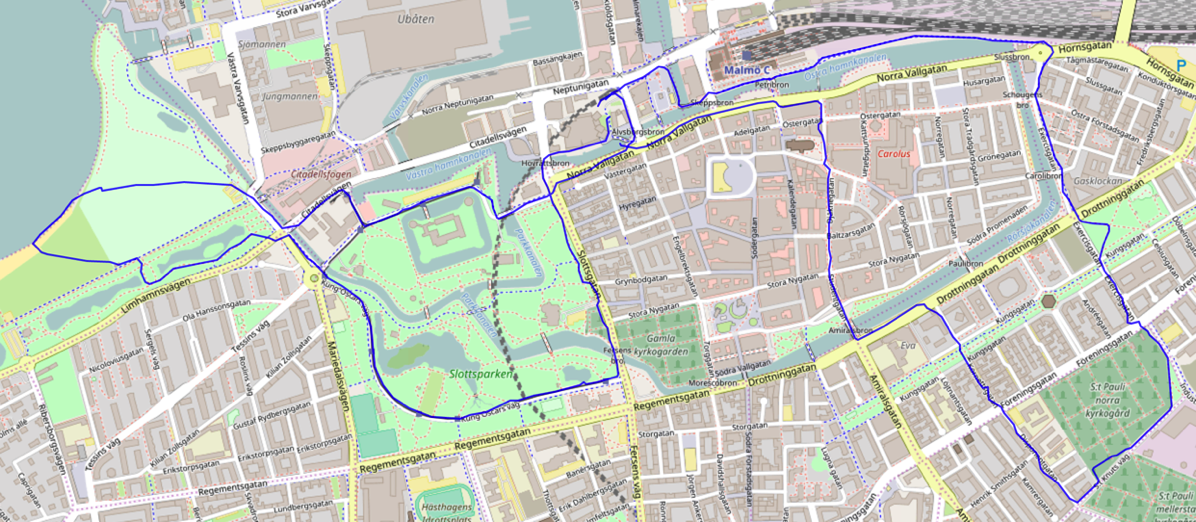 Leaflet: Mapping Strava runs/polylines on Open Street Map | Mark Needham